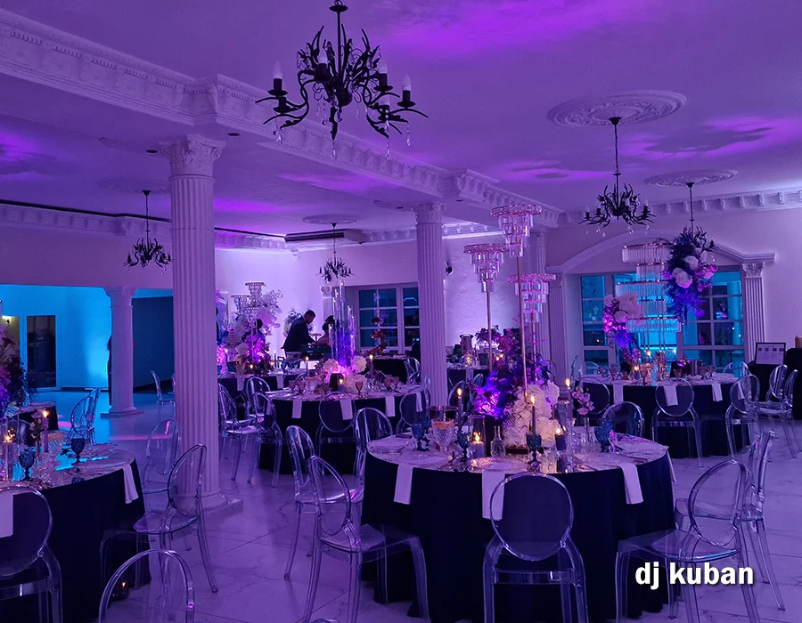 Dekoracja świetlna wnętrza